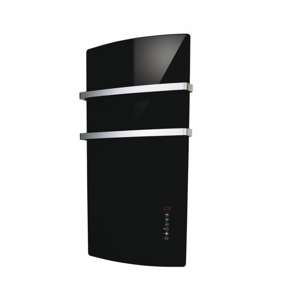 Infračervené kúpeľňové kúrenie DEVA Black Glass
