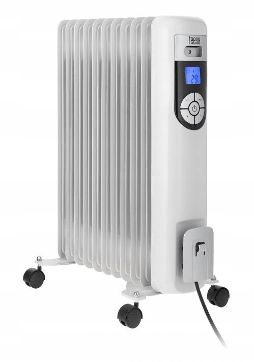 2 500 W ohrievač oleja 11 rebier Teesa LCD