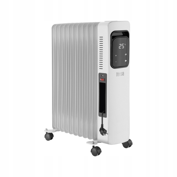 2 500 W ohrievač oleja s LCD displejom + diaľkové ovládanie