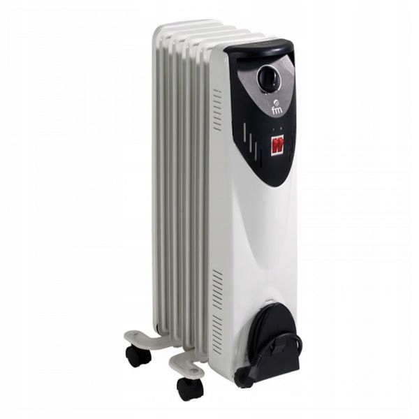 Olejový ohrievač (5 rebier) Grupo FM RW-10 1000W