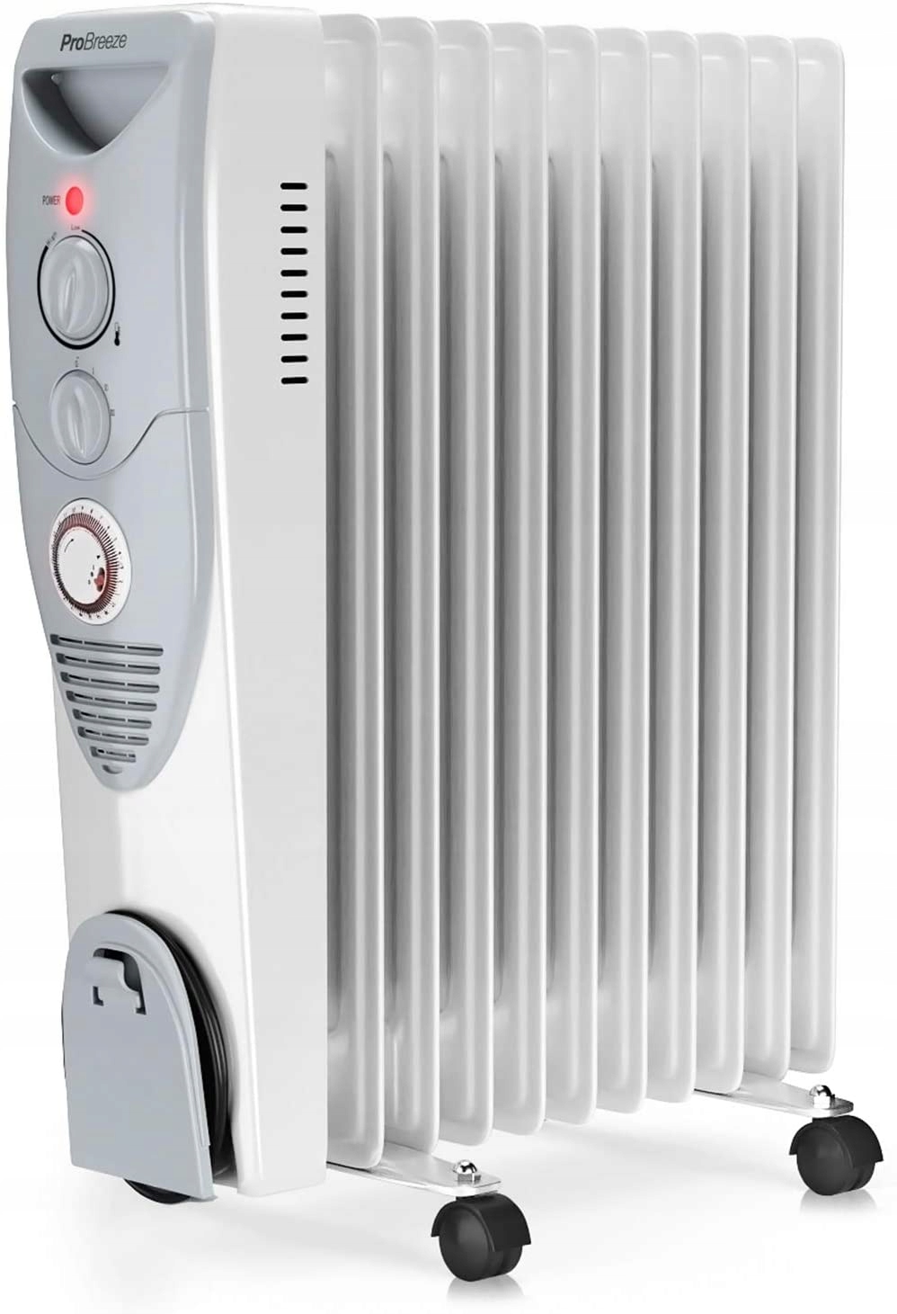Olejový chladič Pro Breeze 2500 W, 11 rebier.