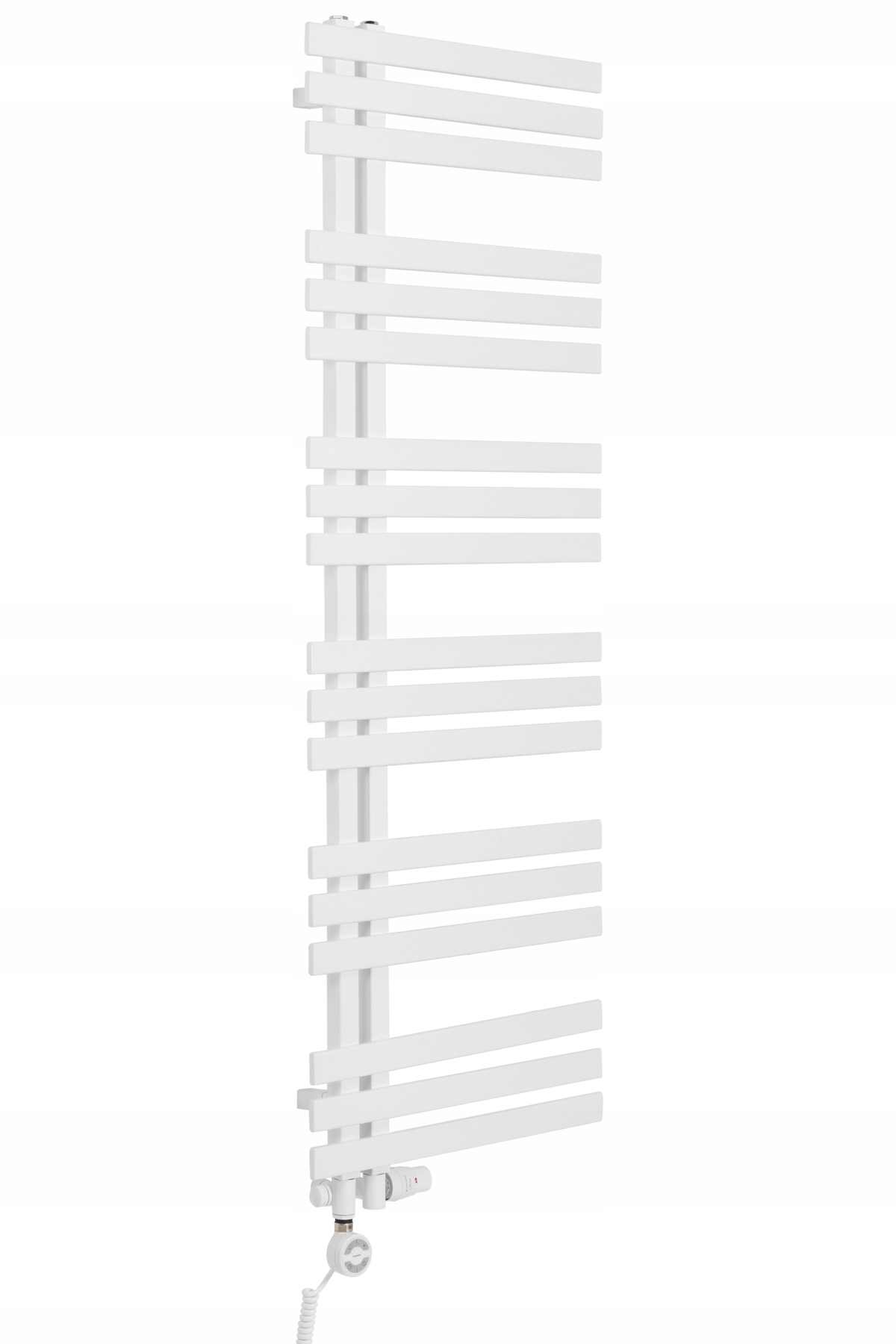 Vodno-elektrický ohrievač Elche 145x50 biely 400W