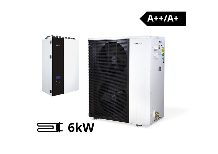 HEWALEX PCCO SPLIT 20kW tepelné čerpadlo s ohrievačom 6kW