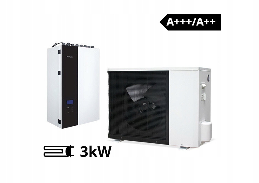 HEWALEX PCCO SPLIT 6kW tepelné čerpadlo s ohrievačom 3kW