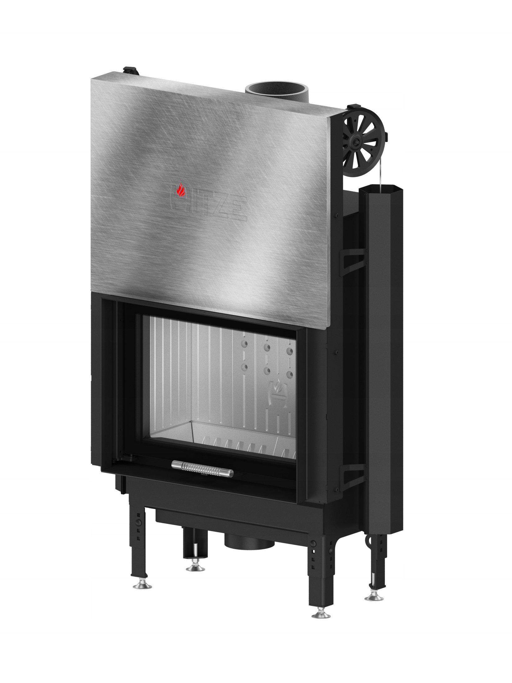 Krbová vložka – HST 54 × 39.G 11,2 kW HITZE KRBOVÁ VLOŽKA +