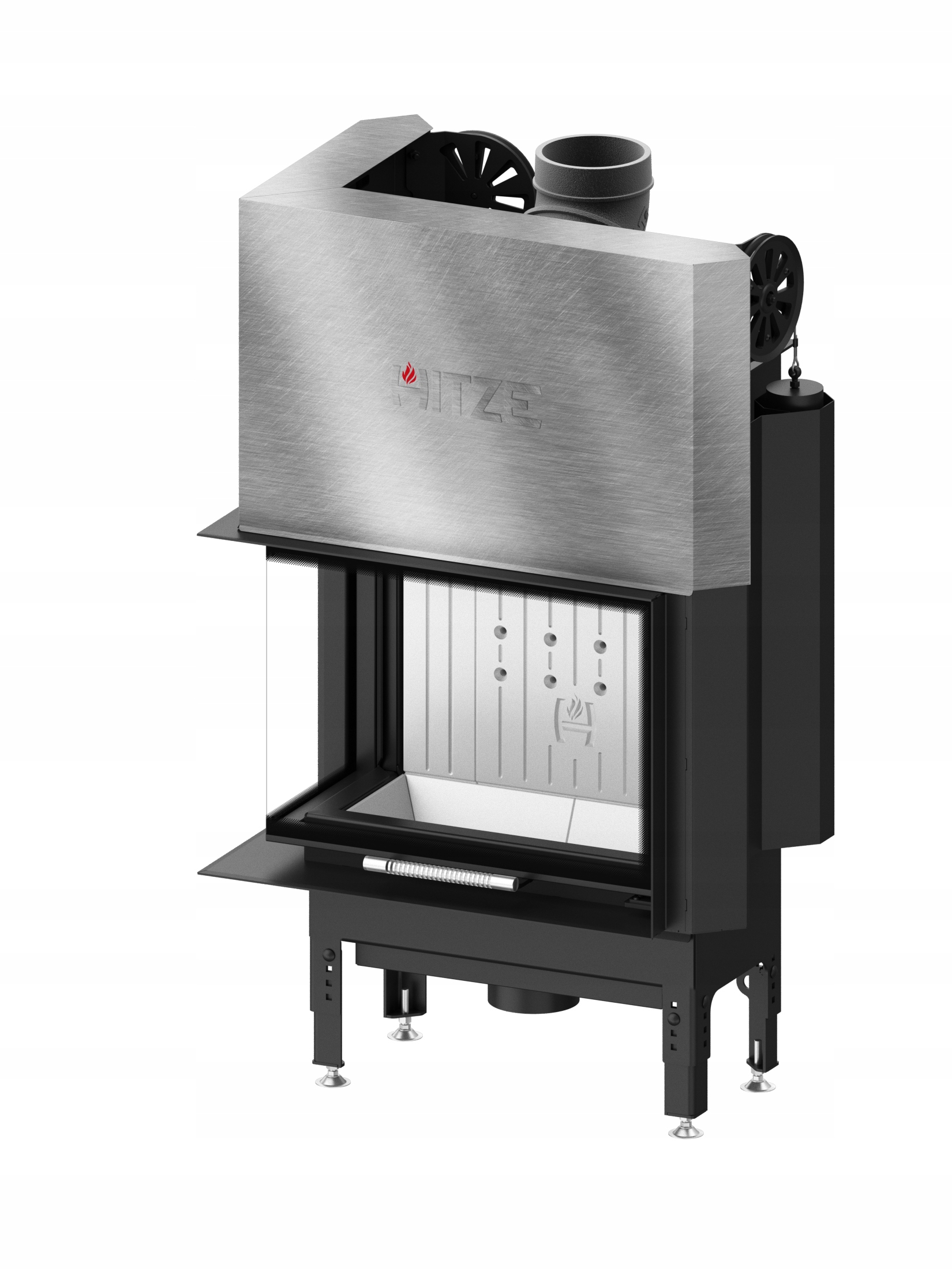 Krbová vložka – HST 59 × 43.LG 12,2 kW HITZE KRBOVÁ VLOŽKA +