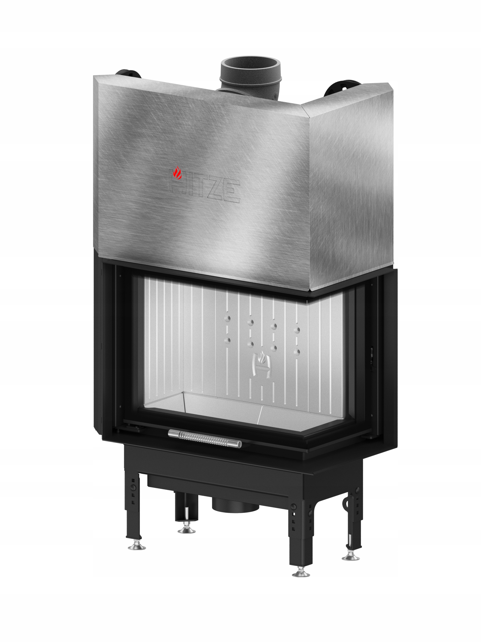 Krbová vložka – HST 59 × 43.RG 12,2 kW HITZE KRBOVÁ VLOŽKA +