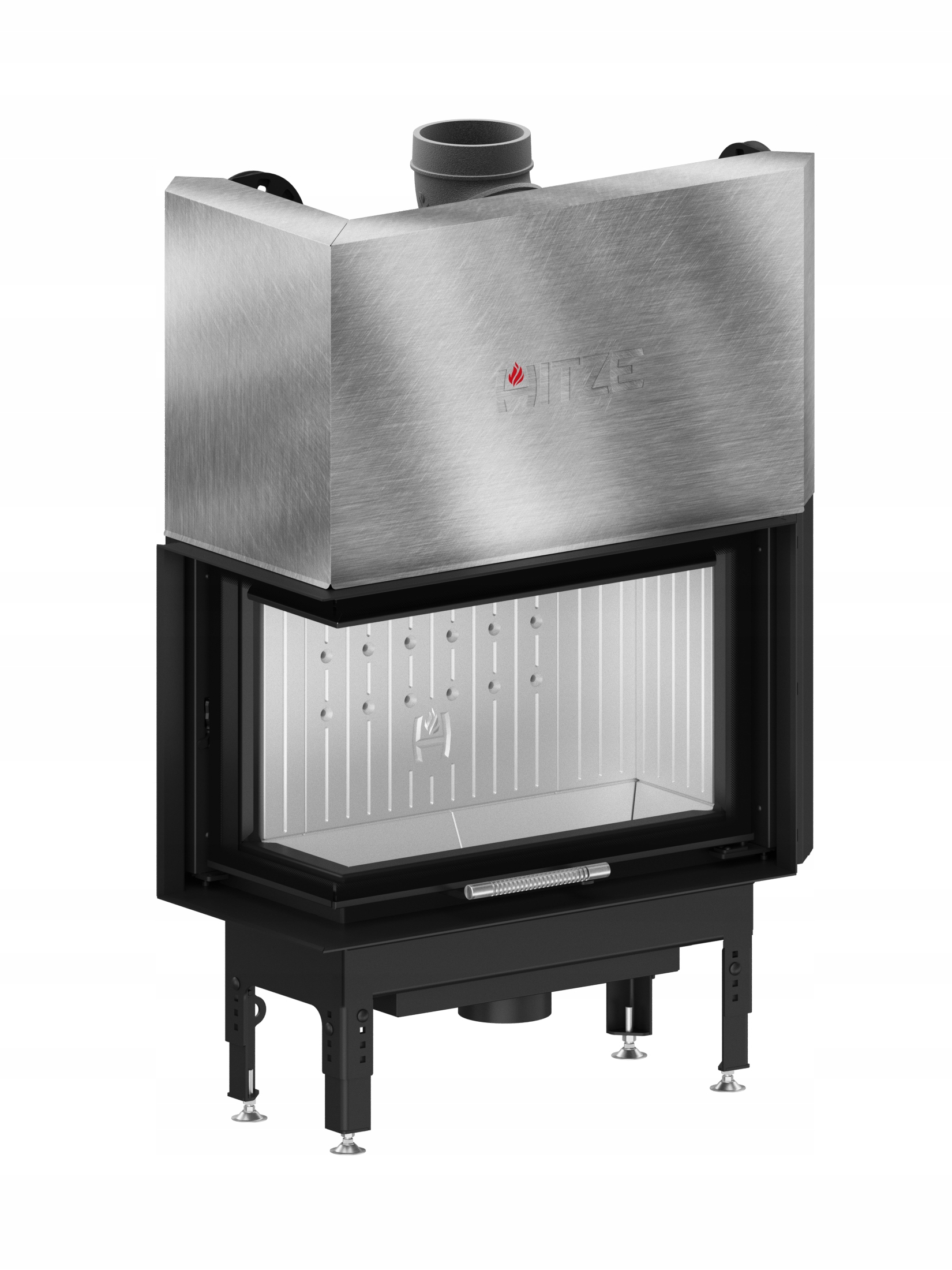 Krbová vložka – HST 68 × 43.LG 13,2 kW HITZE KRBOVÁ VLOŽKA +