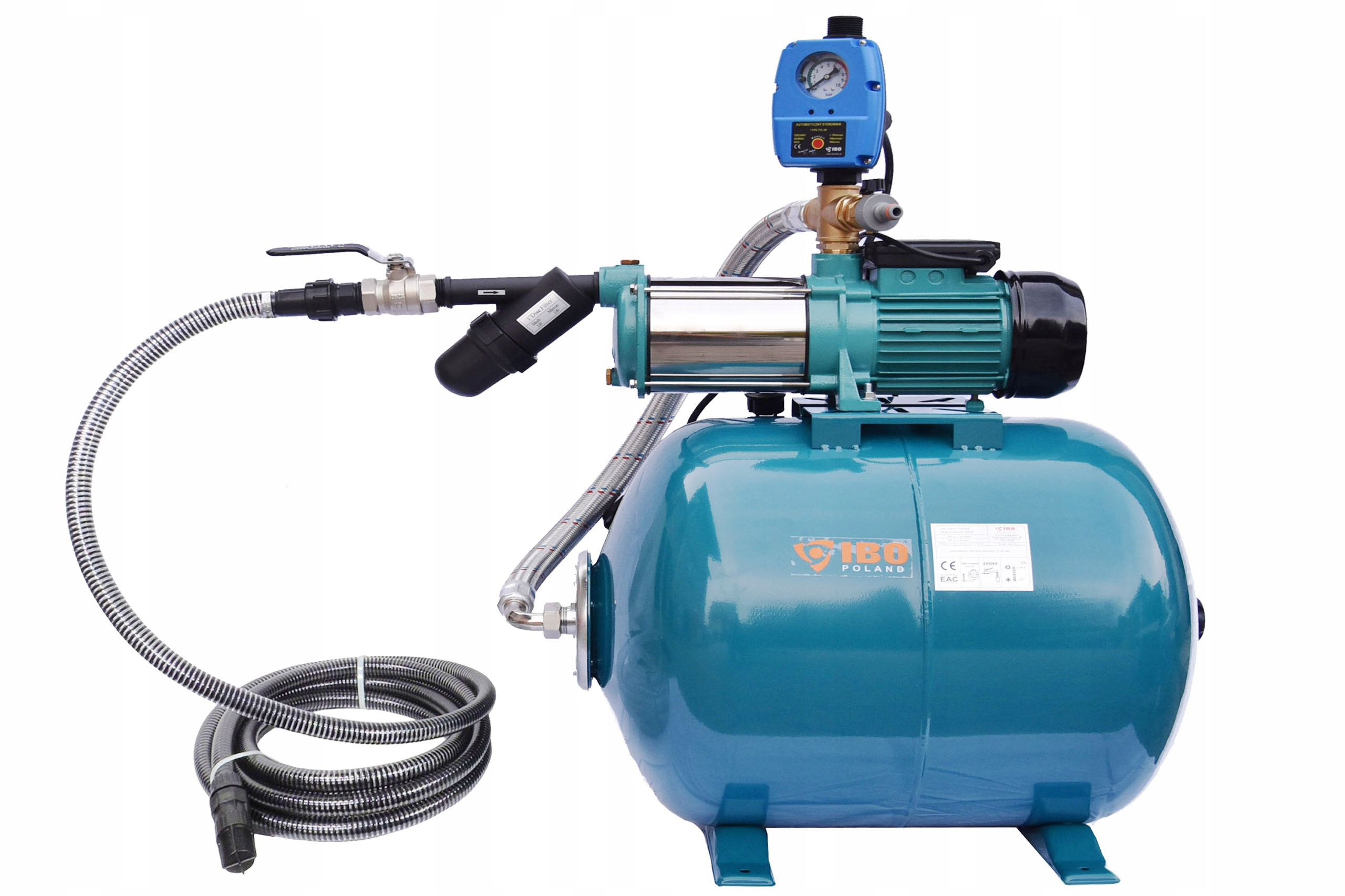 Hydrophore 50 L kompletná sada čerpadla inox 1300