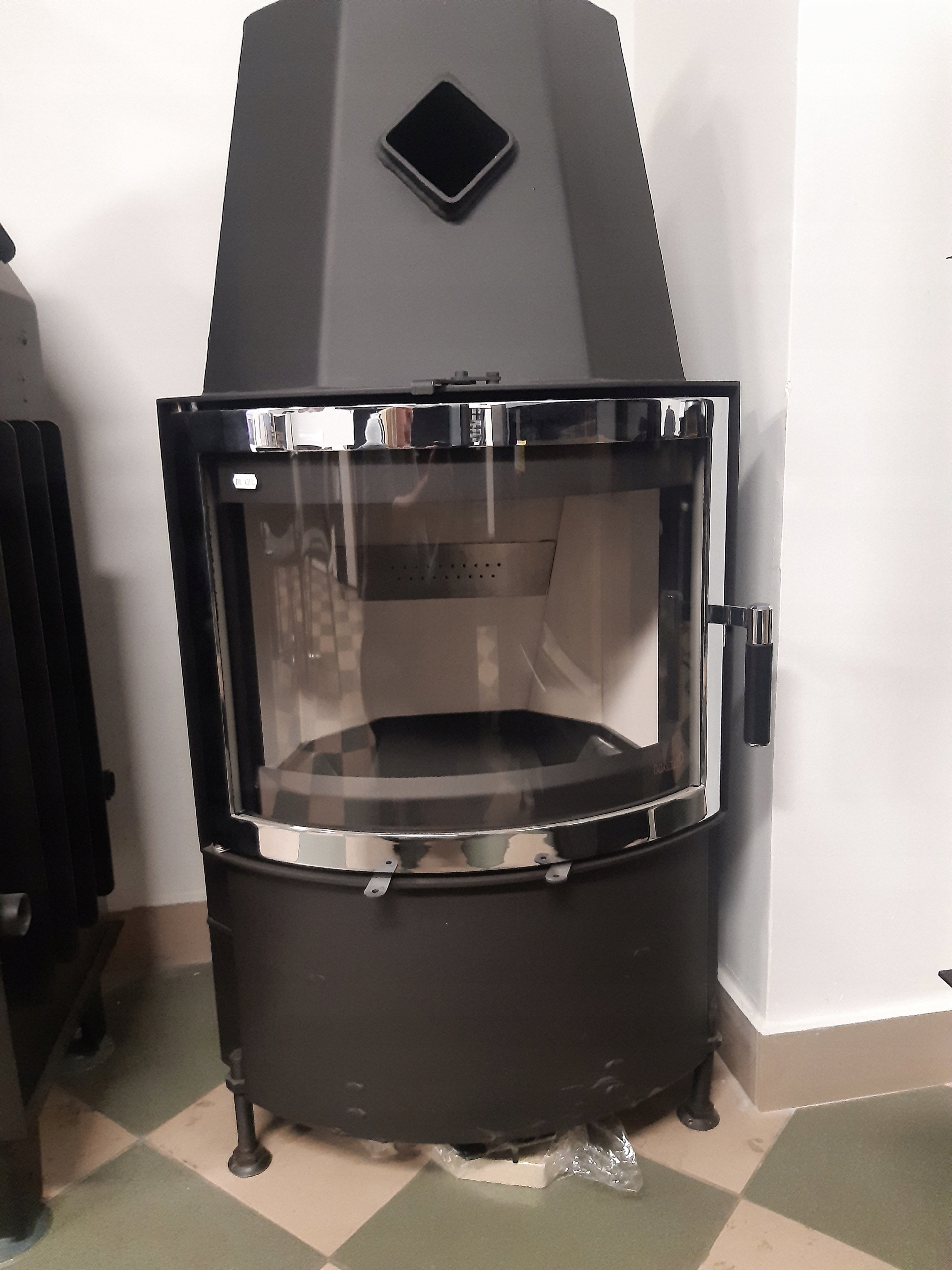 Krbová vložka - Chrómový rám Hark 600/45 / RK Ecoplus