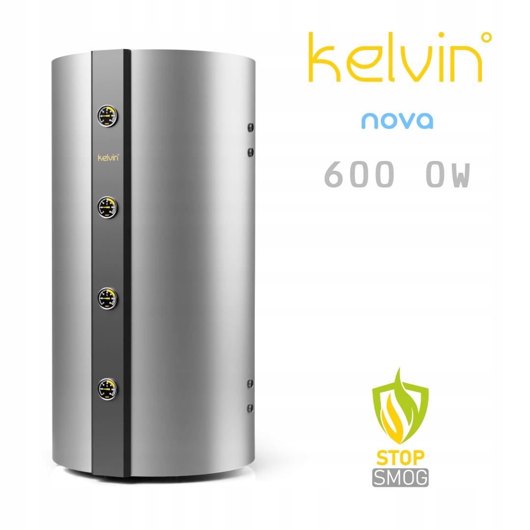 Tepelný zásobník Kelvin Nova 600 0 W s izolovaným krytom