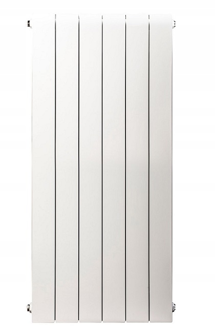 Hliníkový radiátor Faral 1028 W biely 480 x 880 x 95 mm - bočné pripojenie