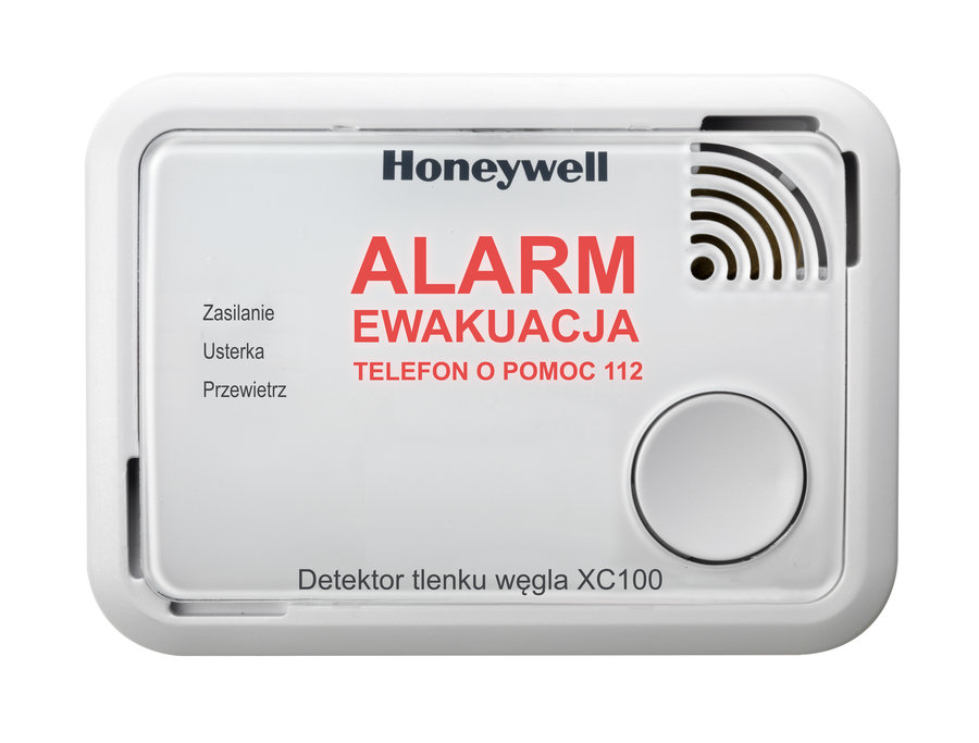 Bezpečný detektor oxidu uhoľnatého od spoločnosti Honeywell