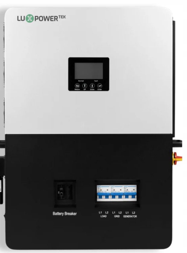 LUXPOWER-LXP 6000W hybridný menič 6K LP1 1-FÁZOVÝ LV