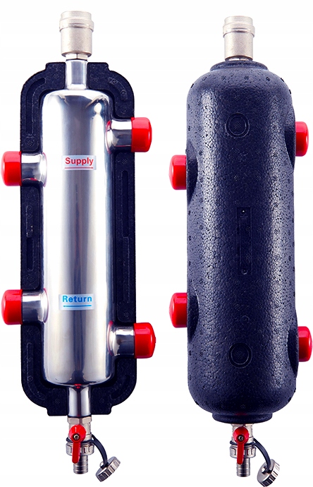 Hydraulická spojka 55 kW + ventily a izolácia