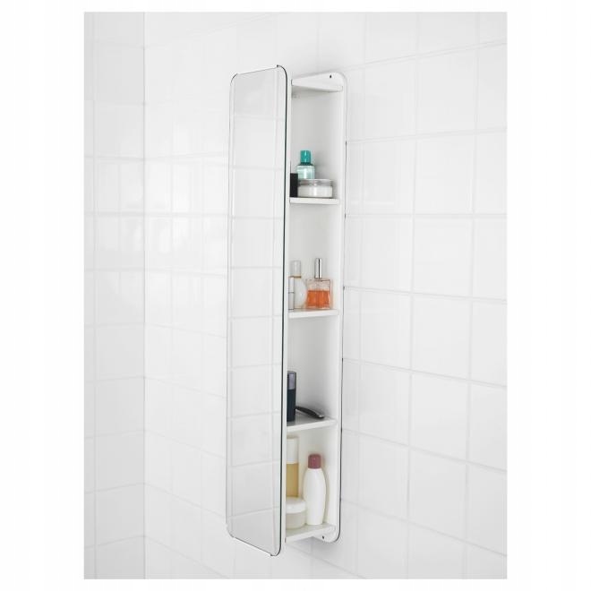Kúpeľňové zrkadlo IKEA BRICKAN 20x100 s úložným priestorom