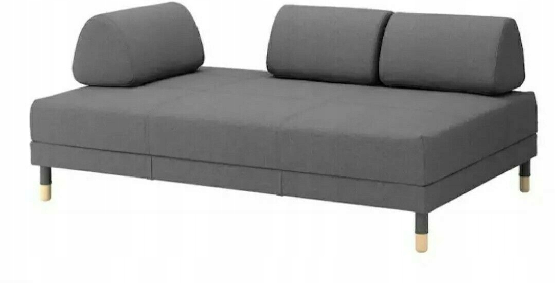 IKEA FLOTTEBO Poťah na rozkladaciu pohovku LYSED sivá 120