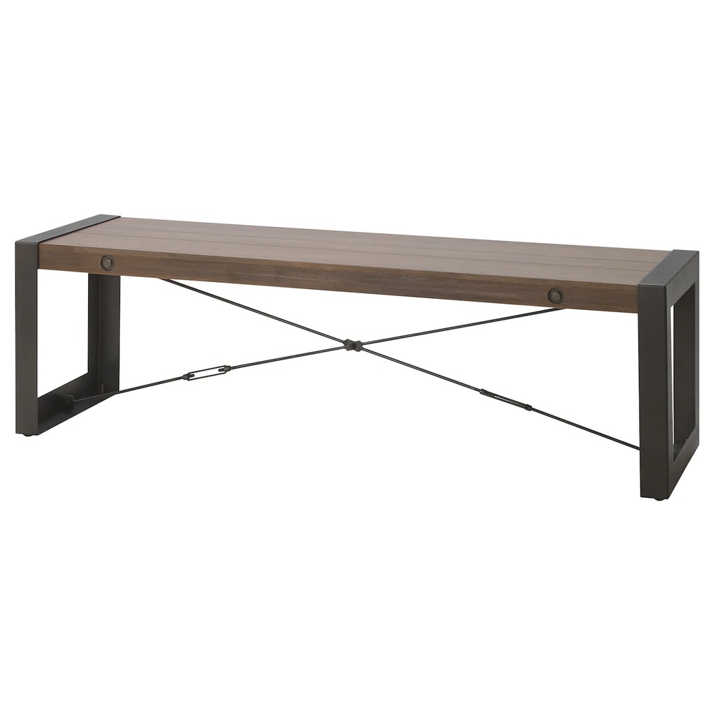 Konferenčný stolík IKEA NORRALA Lavica masívna akácia 150 cm NOVINKA!