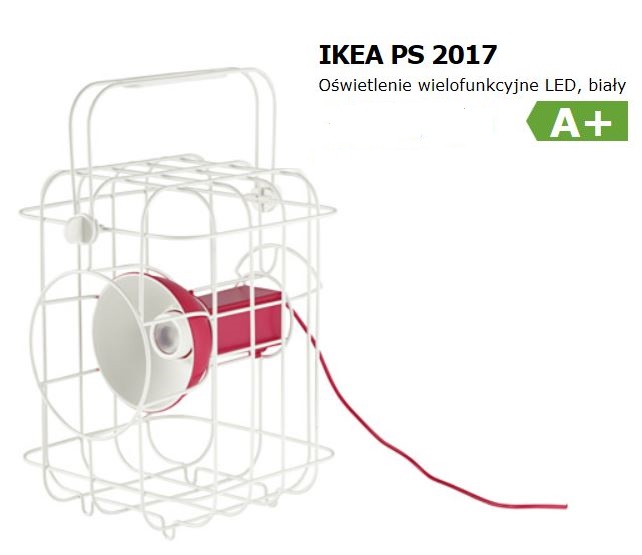 Svietidlo IKEA PS 2017 LED žiarovka baterka USB batéria sieť