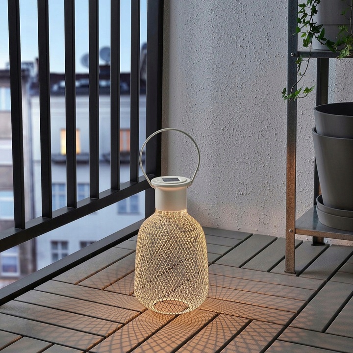 IKEA SOLVINDEN LED svietidlo pre solárnu a solárnu energiu