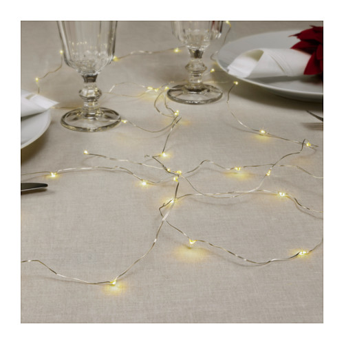Mini tepelná reťaz IKEA STRALA 40 LED