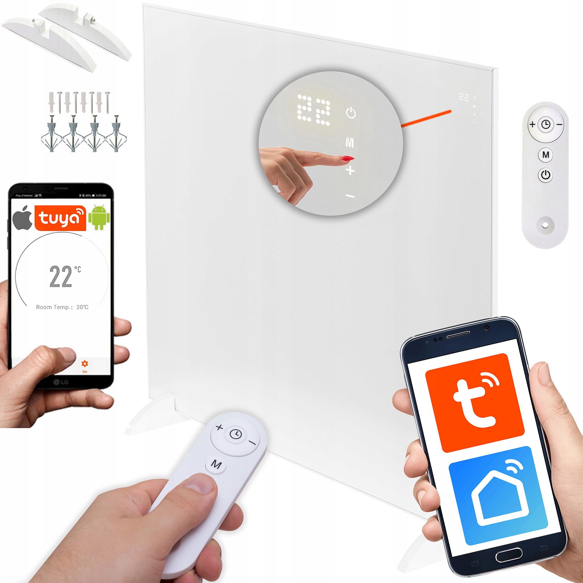 IR ohrievač 360 W wifi infračervený ohrievač
