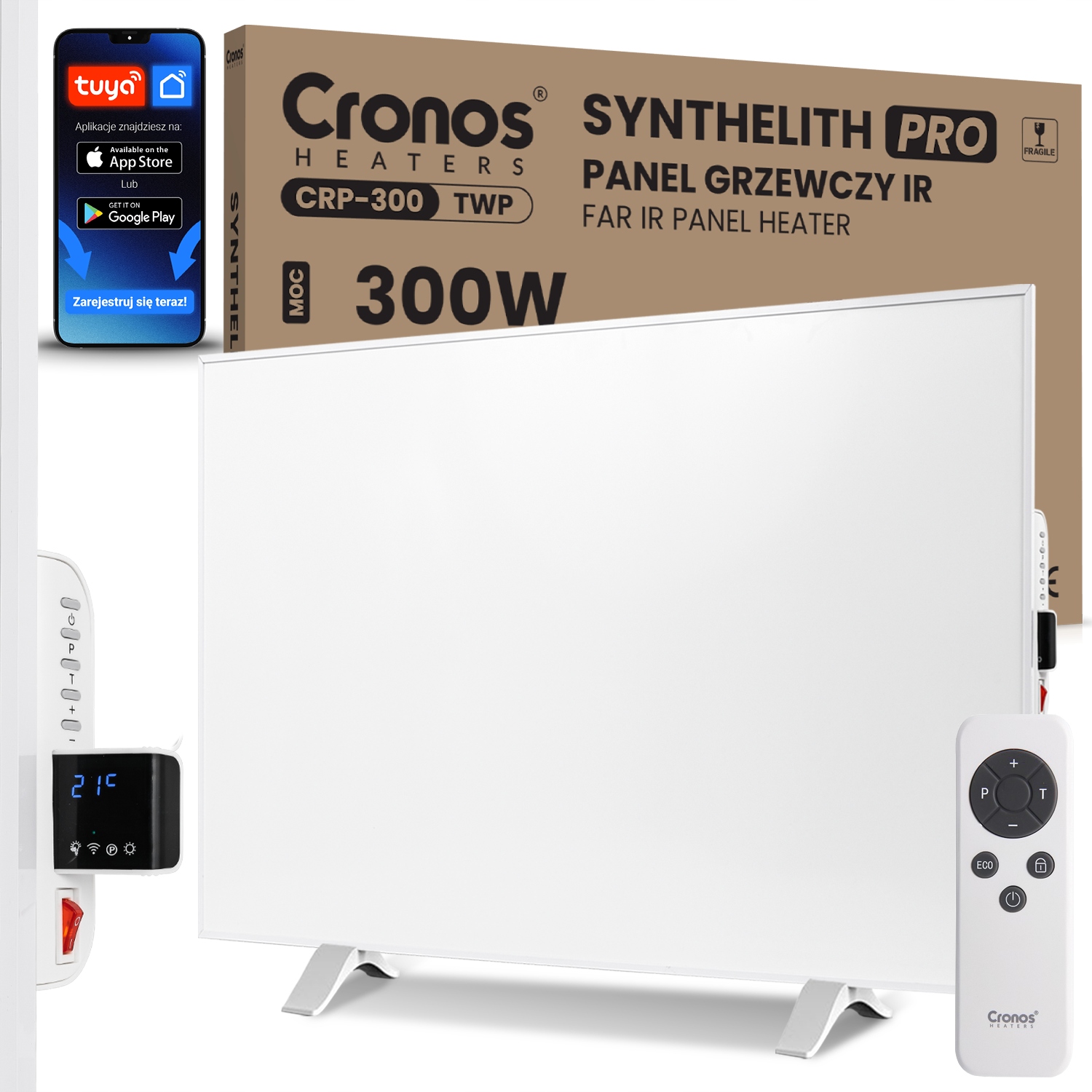 INFRAČERVENÝ OHRIEVAČ PANEL IR RADIANT 300W