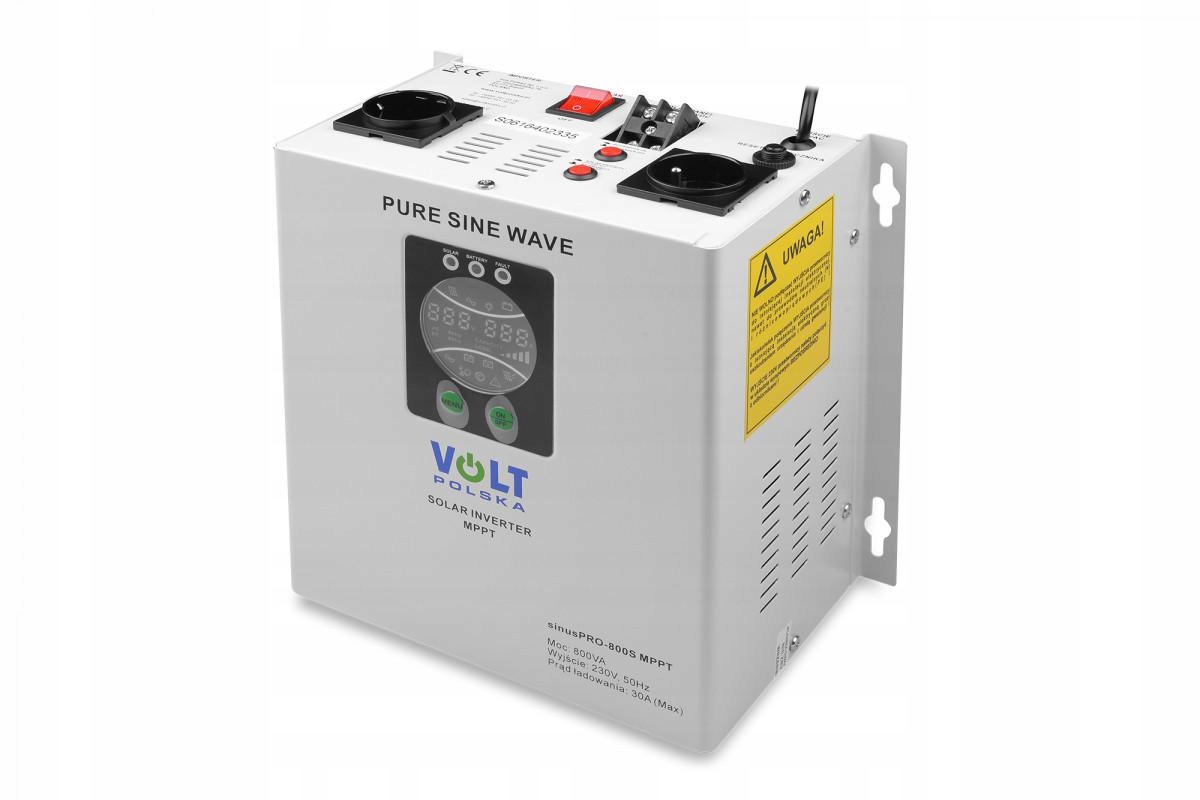 SOLÁRNY INVERTOR SINUS INVERTOR 800W 12V 230V