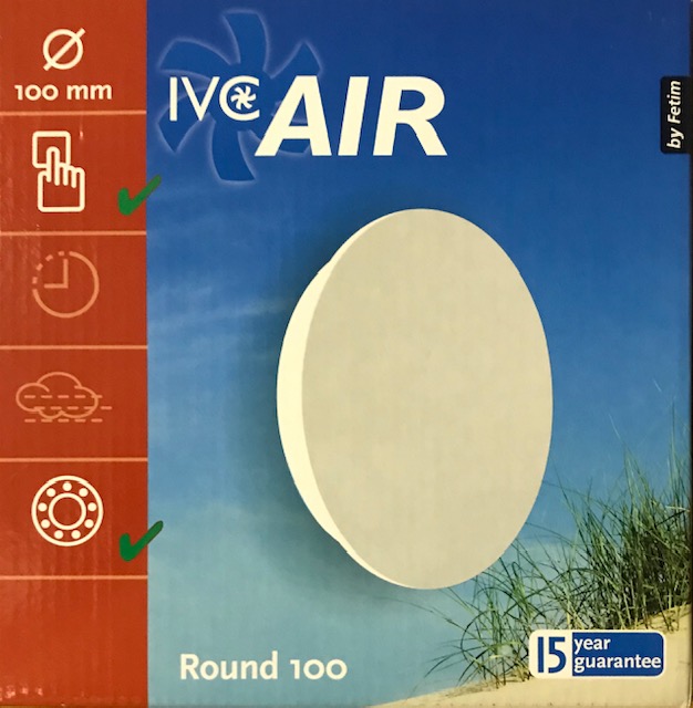 Regulátor - Vstavaný ventilátor IVC AIR 100 mm