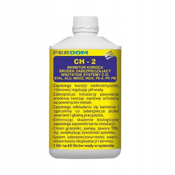 Inhibítor ústredného kúrenia Ferdom CH-2 1,5% 1 l
