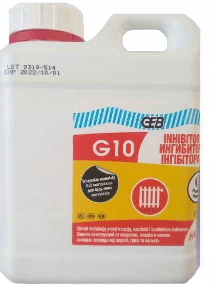 Inhibítor korózie GEB G10 1 L