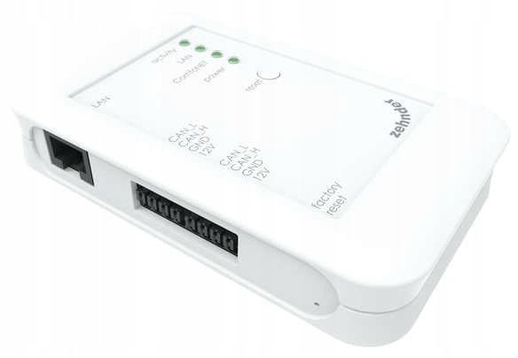 Rekuperátor – Webové rozhranie ComfoConnect LAN C Zehnder