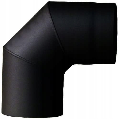 Jeremiasov ohyb pre kachľovú rúru 130 mm, 90 stupňov