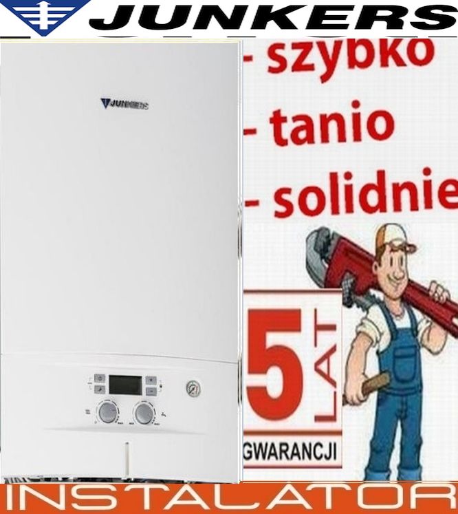 Plynový kotol Junkers Midi 2-funkčná montáž + servis