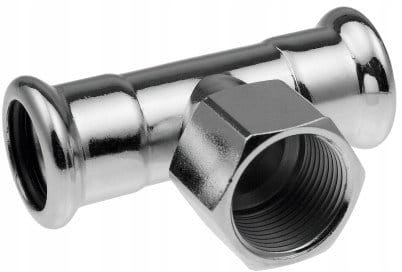 Lis kan-therm tee GW ocel 66,7 × 3/4 × 66,7