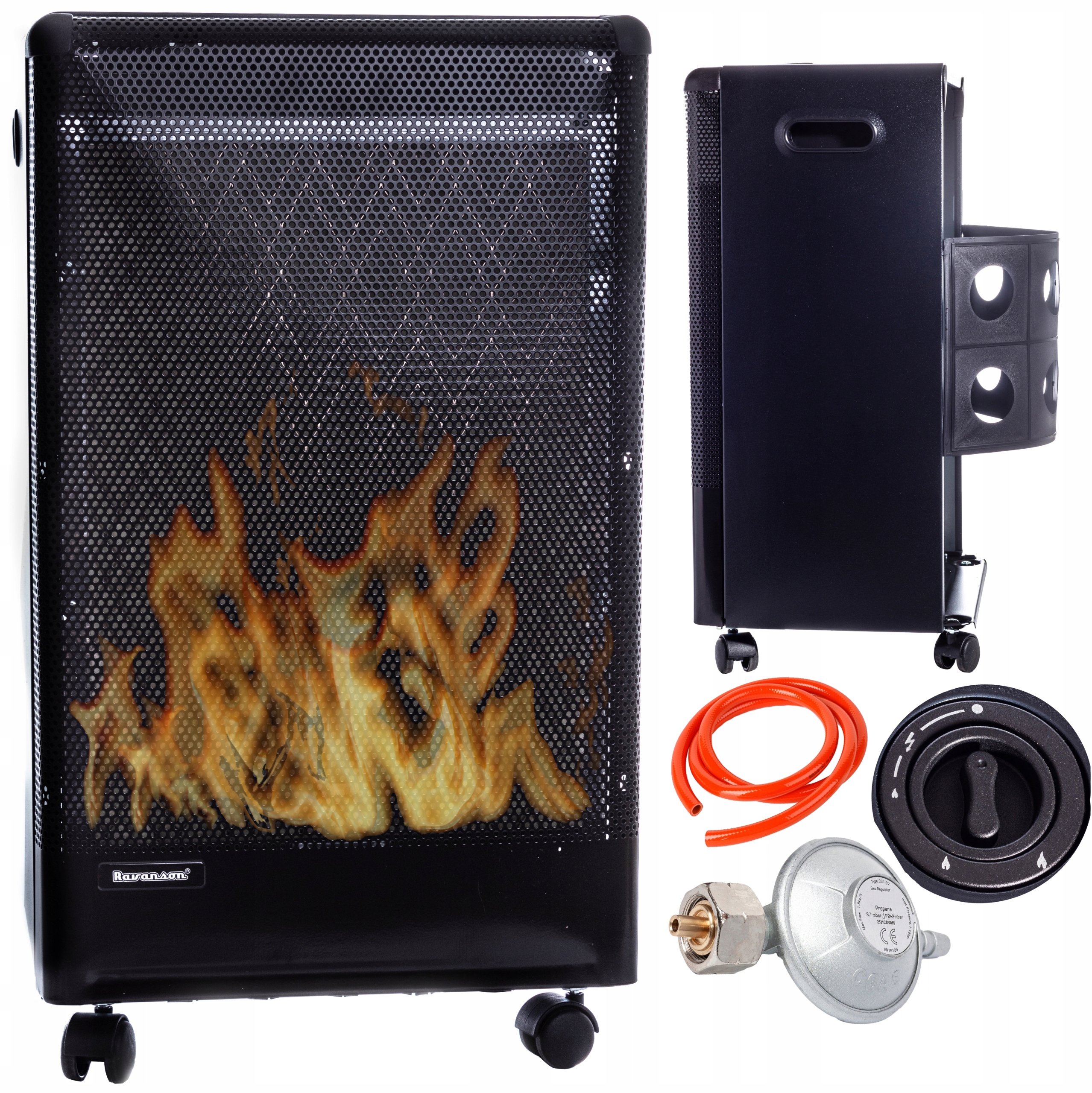 KATALYTICKÝ KACHLE 3 kW PLYNOVÝ KACHLE NA HERNÝCH VÁLIACH