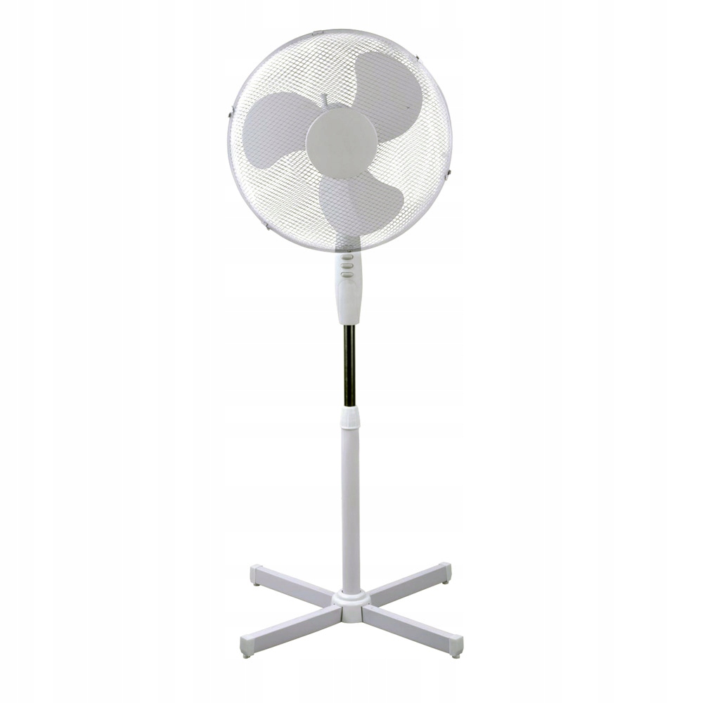 Ventilátor - KEPLAND 42W PODLAHOVÁ IZBA VENTILÁTOR BIELA