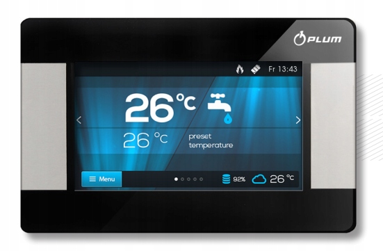 KIPI ecoSTER TOUCH Slivka ecoMAX – čierna
