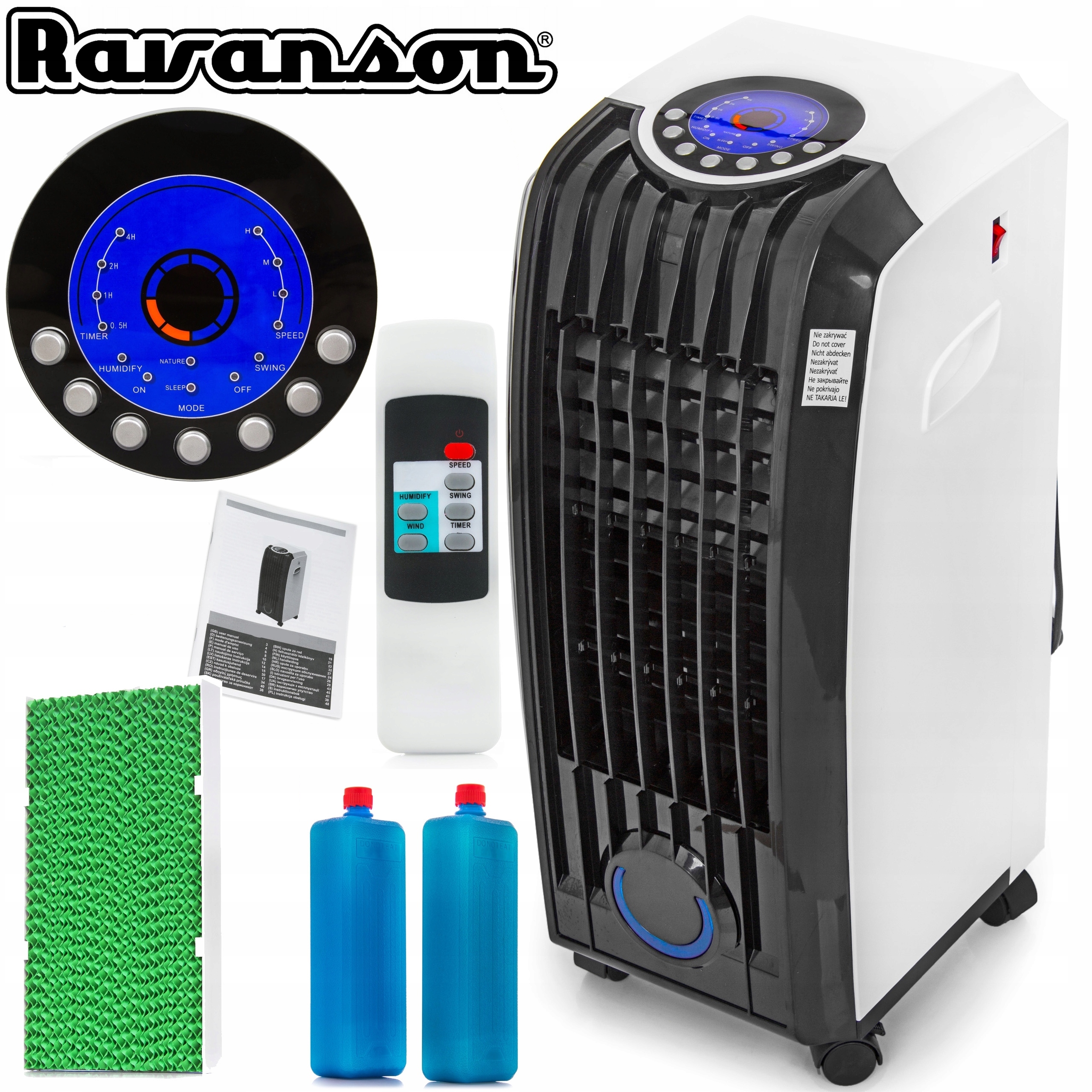 KLIMATIZÁTOR RAVANSON KR-7010 NOVÝ VODNÝ KLÍM 2020