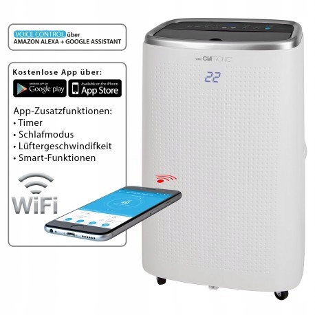 KLIMATIZAČNÁ PRENOSNÁ KLIMATIZÁCIA WIFI CLATRONIC