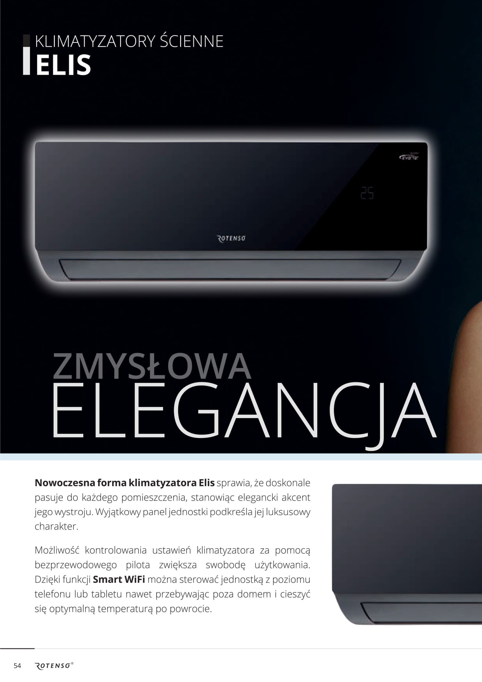 KLIMATIZÁCIA ROTENSO ELIS 3,5 KW S MONTÁŽOU