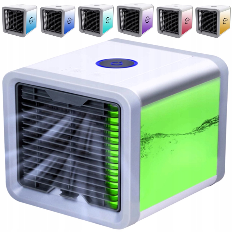 KLIMATIZÁCIA 230V USB VENTILÁTOR KLIMATIZÁCIA + LED