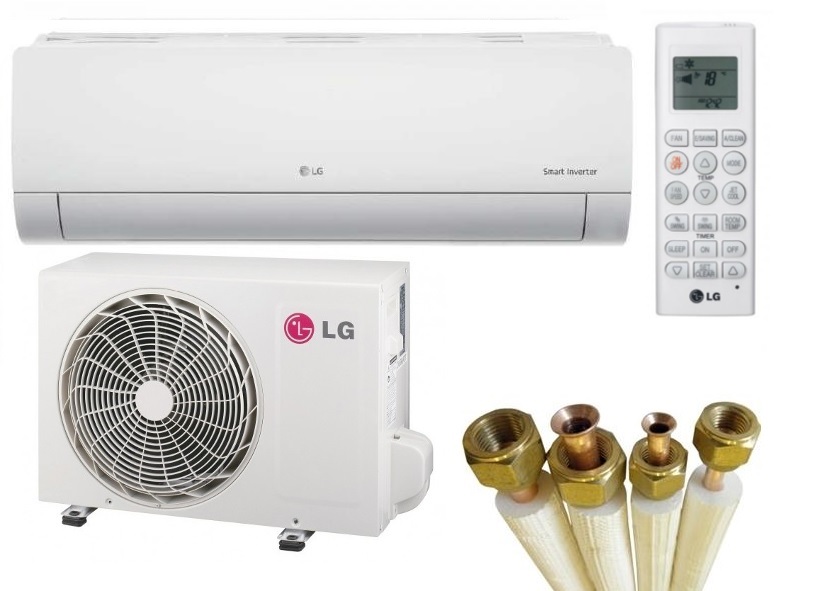 SAMOSTATNÁ MONTÁŽ KLIMATIZÁCIE LG 40m2 - AKCIA!