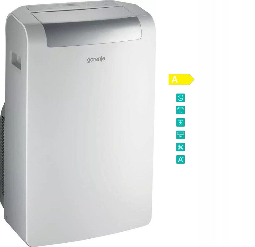 PRENOSNÝ KLIMATIZÁTOR GORENJE KAM26PDAH Výkon 2,6 KW