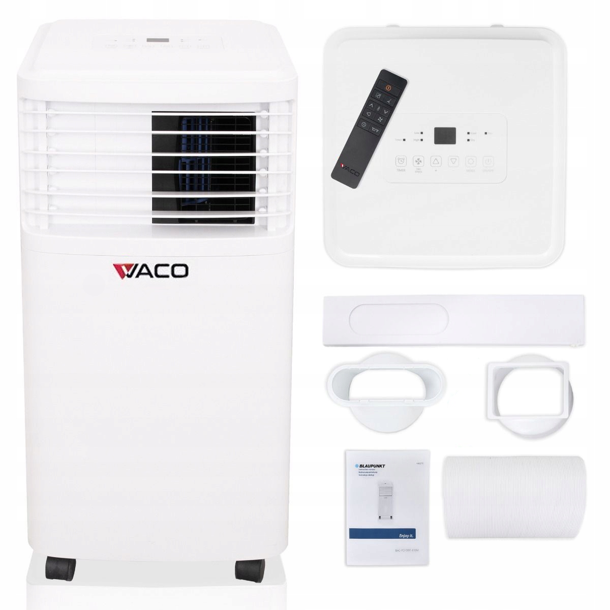 Prenosný klimatizátor vaco VAC07 W 2 kW wi-fi