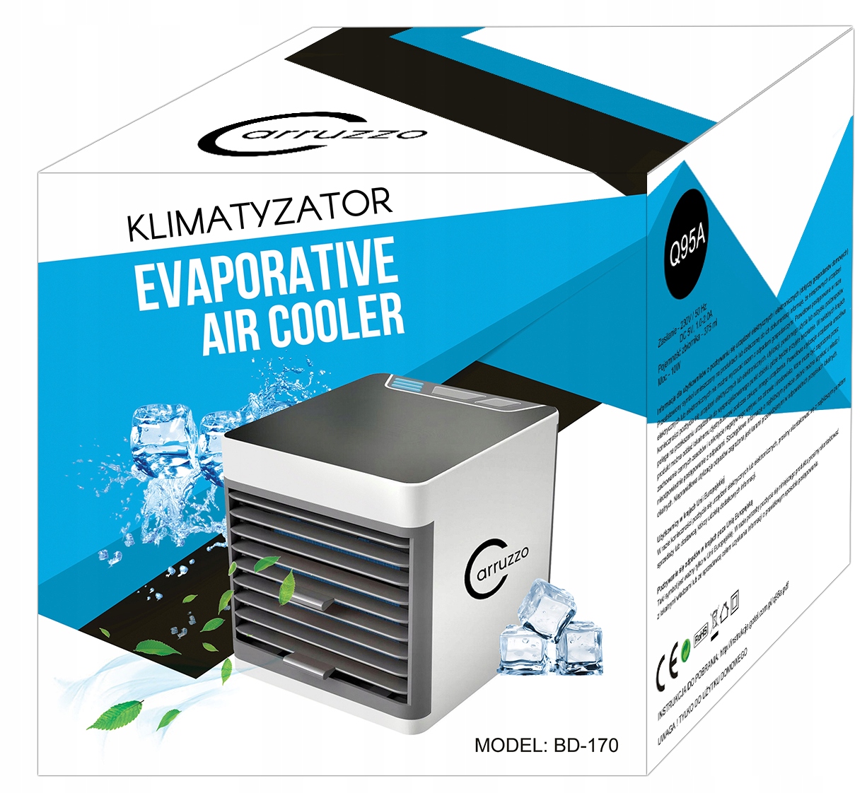 KLIMATIZAČNÝ PRENOSNÝ VENTILÁTOR Carruzzo