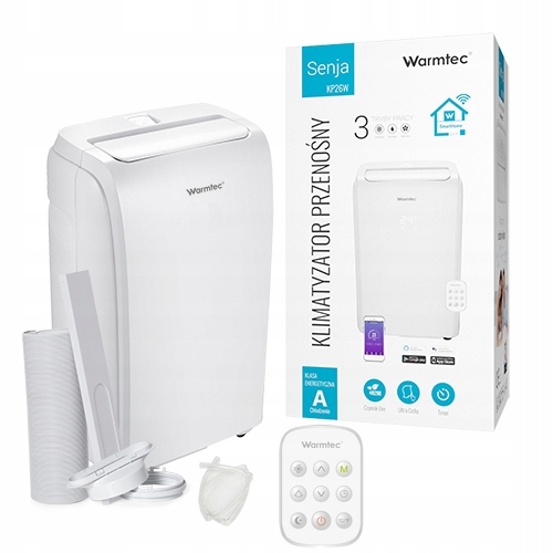 PRENOSNÝ KLIMATIZÁTOR Warmtec KP26W až do 30m2 WiFi