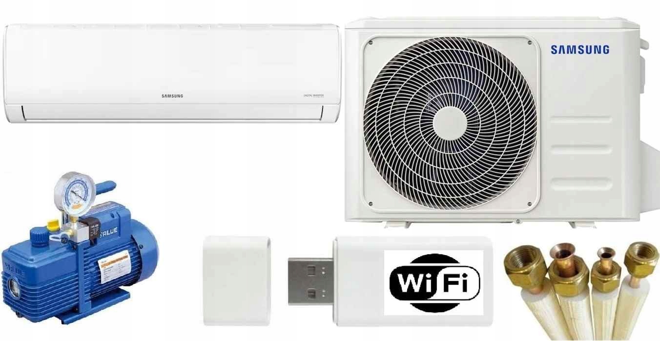 KLIMATIZÁCIA SAMSUNG SAMOSTATNÁ MONTÁŽ 35m2 + WIFI