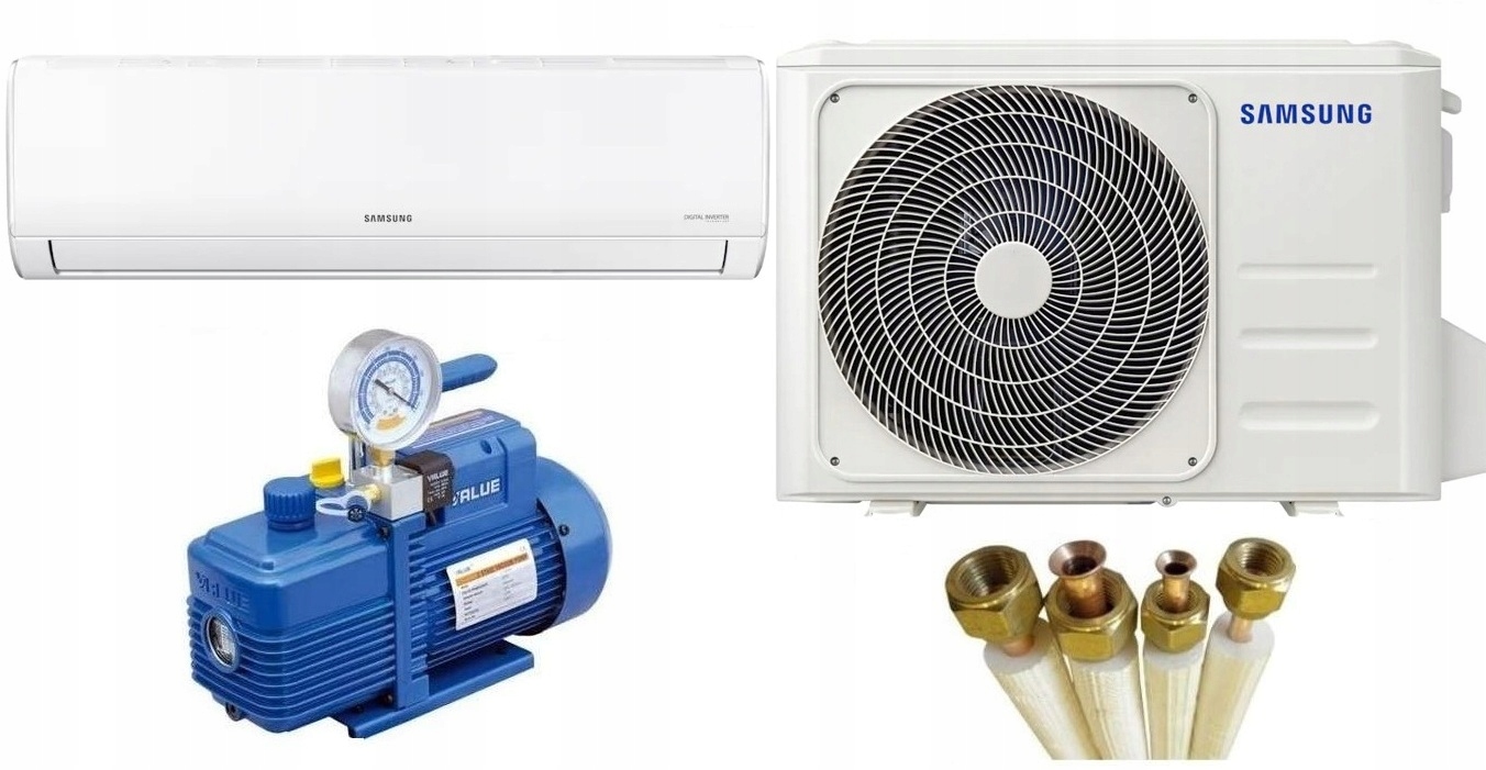 KLIMATIZÁCIA SAMSUNG 4,2kW 45m2 SAMOSTATNÁ MONTÁŽ