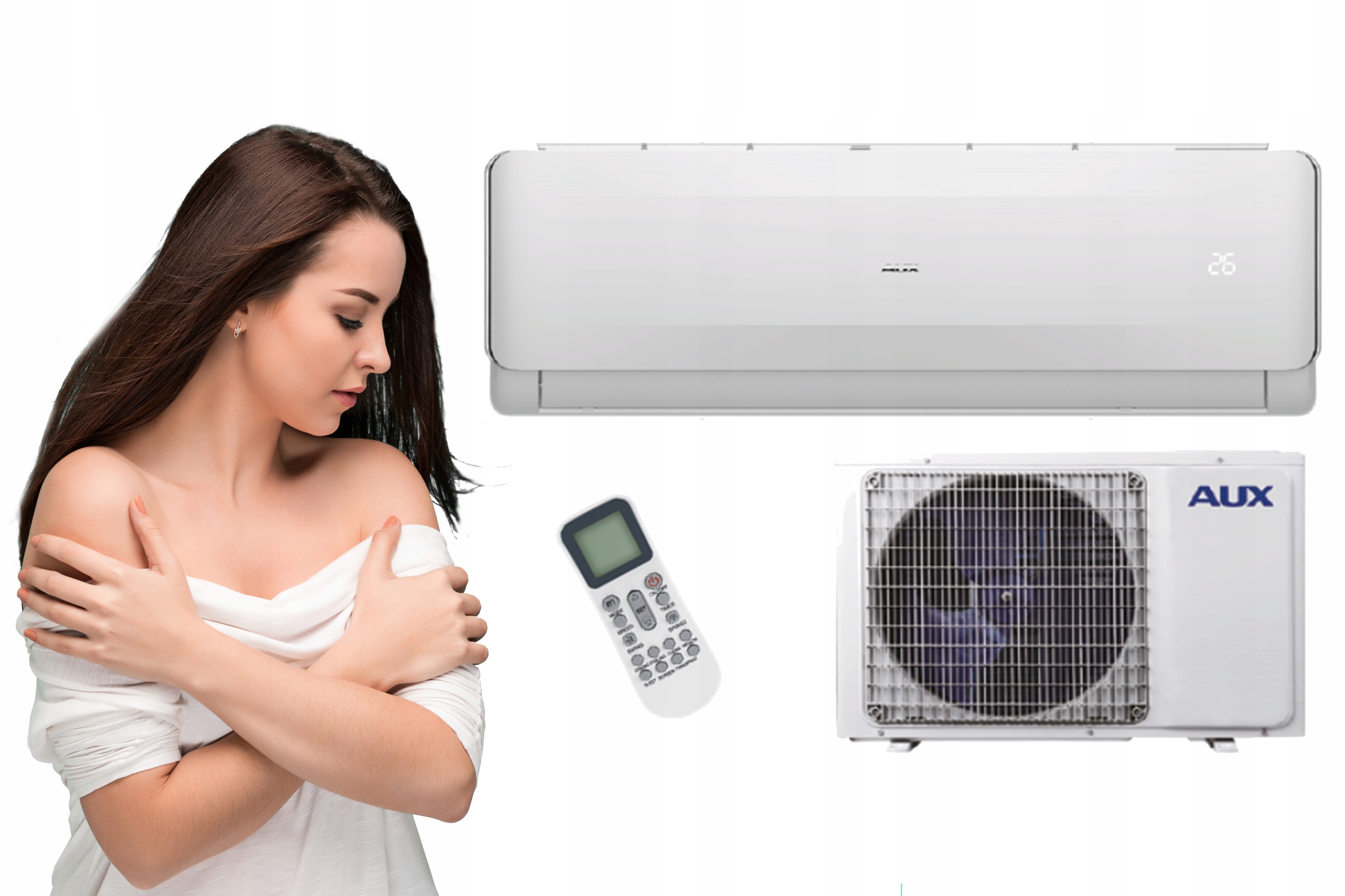 NÁSTENNÁ MONTÁŽ AUX SLOBODA 5,25 kW WiFi R32